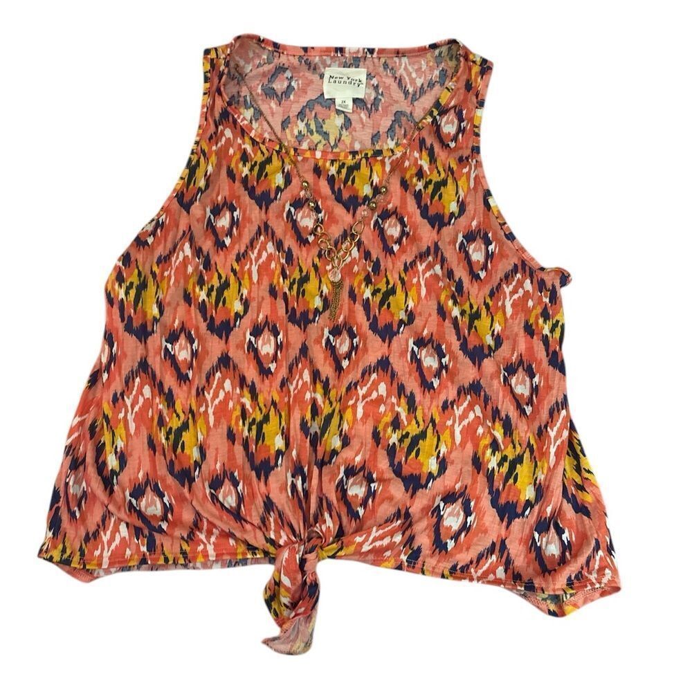 Color Printed Top - Picture 3 of 5